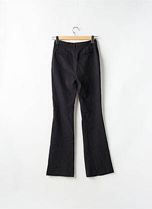Pantalon flare taille élastique taille haute noir ASTRID BLACK LABEL femme