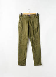 Pantalon chino tissage popeline vert JACK & JONES homme
