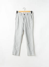 Pantalon chino tissage popeline taille normale gris JACK & JONES homme