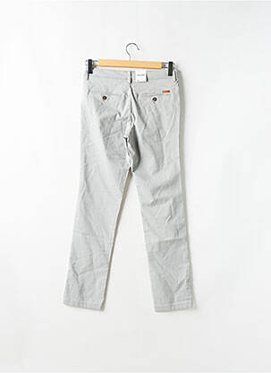 Pantalon chino tissage popeline taille normale gris JACK & JONES homme