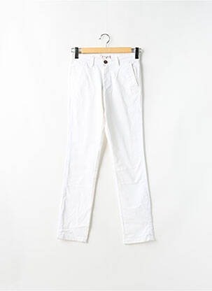 Pantalon chino tissage popeline taille normale blanc JACK & JONES homme