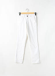 Pantalon chino tissage popeline taille normale blanc JACK & JONES homme
