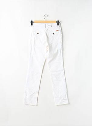 Pantalon chino tissage popeline taille normale blanc JACK & JONES homme