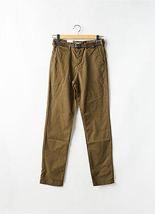 Pantalon chino bio taille normale vert JACK & JONES homme