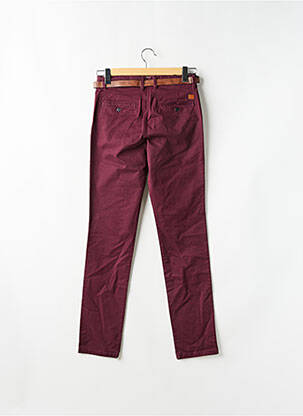 Pantalon chino tissage popeline taille normale rouge JACK & JONES homme