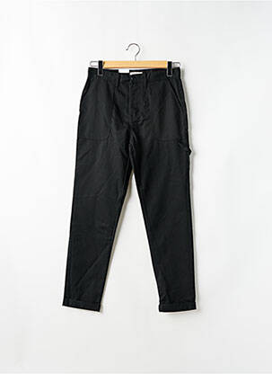 Pantalon droit taille normale taille normale noir JACK & JONES homme
