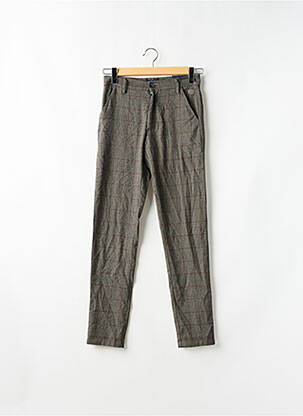 Pantalon chino poches taille normale vert BRUCE & BUTLER  homme