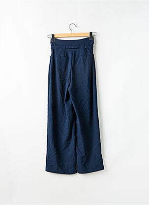 Pantalon 7/8 taille haute taille haute bleu VILA femme