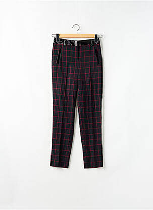 Pantalon slim taille haute taille haute bleu MORGAN femme