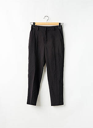 Pantalon 7/8 fermeture zippée sous rabat avec crochet taille normale noir TALLY WEIJL femme