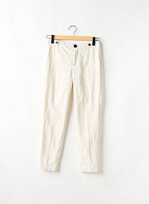 Pantalon chino taille basse taille basse beige VILA femme