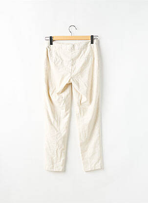 Pantalon chino taille basse taille basse beige VILA femme