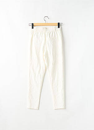 Jogging taille haute taille haute beige ONLY femme