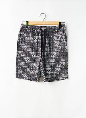 Short tissage popeline taille normale noir DYJCODE BY DENNIS PRAET  homme