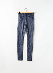 Pantalon slim bleu VERO MODA pour femme seconde vue