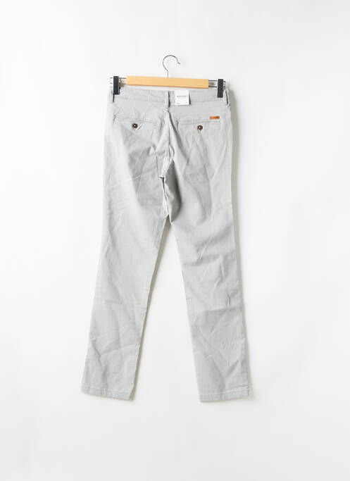 Pantalon chino tissage popeline taille normale gris JACK & JONES homme