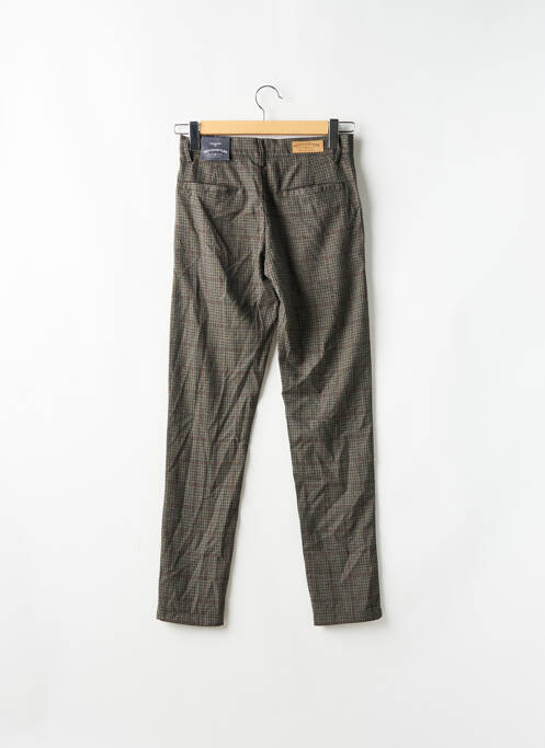 Pantalon chino poches taille normale vert BRUCE & BUTLER  homme