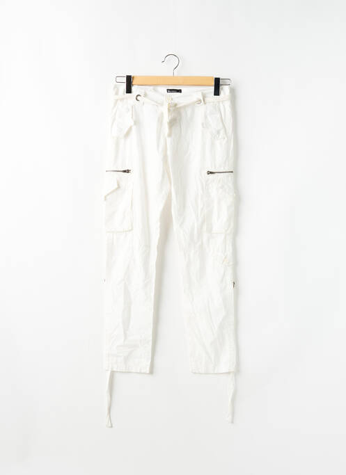 Pantalon cargo beige GET INFECTED pour femme