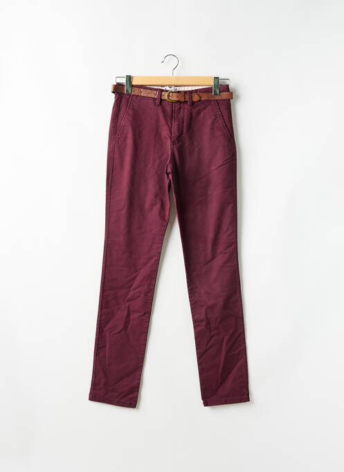 Pantalon chino rouge JACK & JONES pour homme