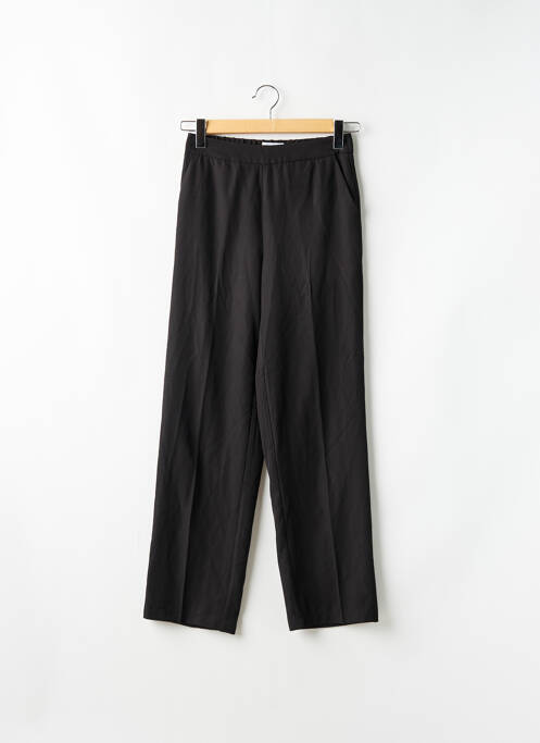 Pantalon droit noir AWARE BY VERO MODA pour femme