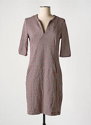 Robe mi-longue manches courtes manches courtes rouge LE FABULEUX MARCEL DE BRUXELLES femme