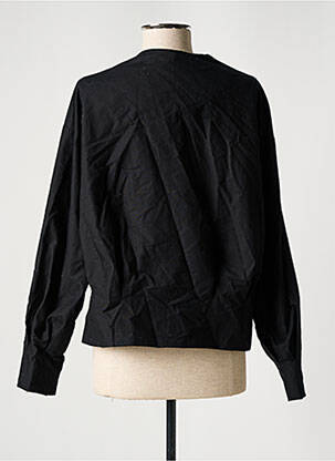 Veste casual finition intérieure doublée noir YUGEN femme