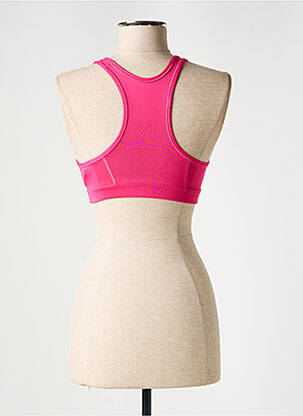 Soutien-gorge effet matière satinée brassieres rose PUMA femme