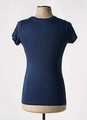 T-shirt coupe cintrée manches courtes bleu CYCLO CLUB MARCEL  homme