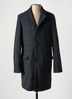 Manteau long bleu CASUAL FRIDAY pour homme