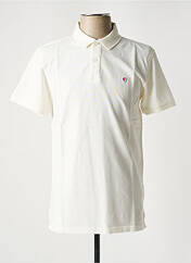 Polo blanc PETROL INDUSTRIES pour homme seconde vue