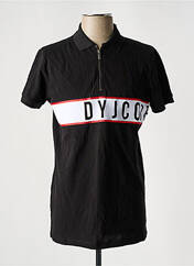 Polo noir DYJCODE BY DENNIS PRAET  pour homme seconde vue