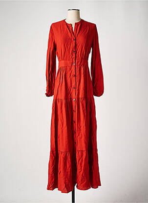 Robe longue orange DEUX. BY ELINE DE MUNCK pour femme