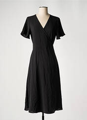 Robe mi-longue noir VILA pour femme seconde vue