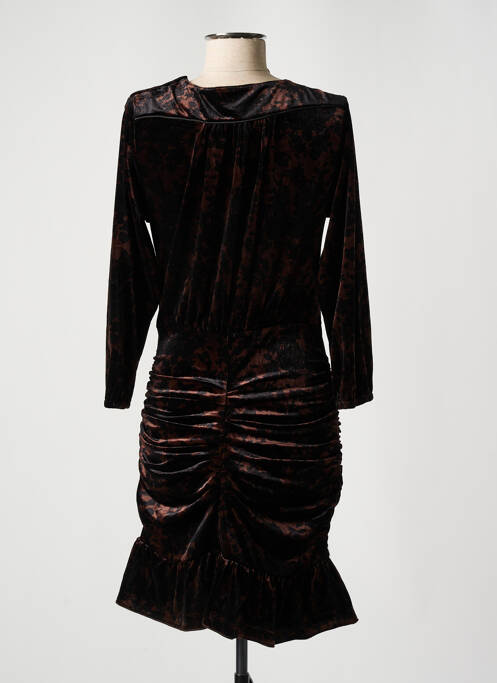 Robe mi-longue noir DEUX. BY ELINE DE MUNCK pour femme