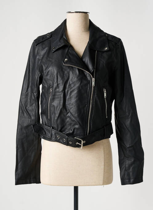 Veste simili cuir noir TALLY WEIJL pour femme