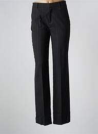 Pantalon droit stretch taille normale noir ASTRID BLACK LABEL femme