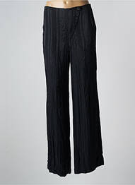 Pantalon large coupe fluide taille normale noir ASTRID BLACK LABEL femme