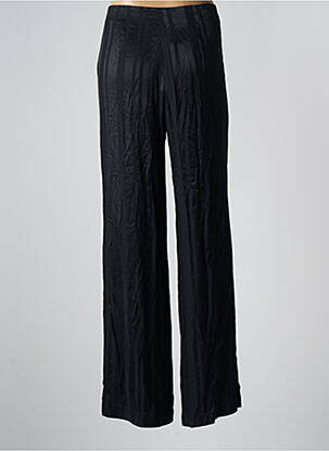 Pantalon large coupe fluide taille normale noir ASTRID BLACK LABEL femme