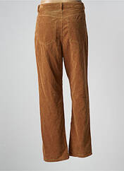 Pantalon droit marron VERO MODA pour femme seconde vue