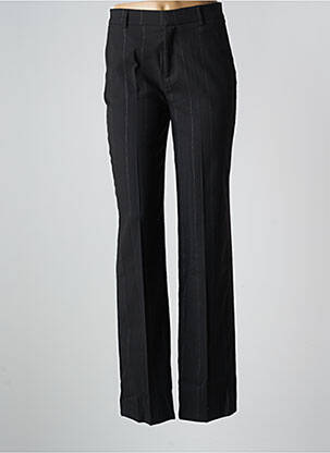 Pantalon droit noir ASTRID BLACK LABEL pour femme