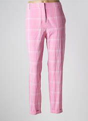 Pantalon droit rose VERO MODA pour femme seconde vue