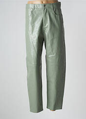 Pantalon droit vert MANGO pour femme seconde vue