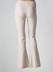 Pantalon flare beige ONLY pour femme seconde vue