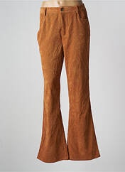 Pantalon flare marron VILA pour femme seconde vue