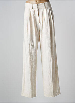 Pantalon large blanc ASTRID BLACK LABEL pour femme