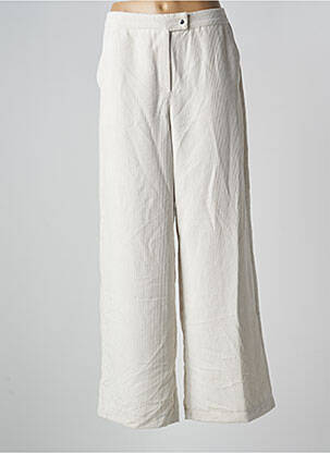 Pantalon large blanc VERO MODA pour femme