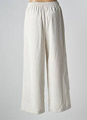 Pantalon large blanc VERO MODA pour femme seconde vue