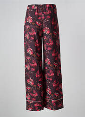 Pantalon large marron DEUX. BY ELINE DE MUNCK pour femme seconde vue