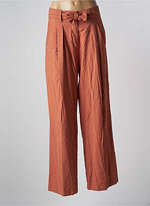 Pantalon large orange ASTRID BLACK LABEL pour femme