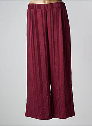 Pantalon large rouge FRANSA pour femme